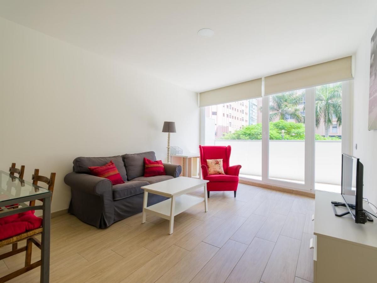 Homeforguest Apartamento Con Terraza Y Parking En Las Canteras Las Palmas de Gran Canaria Eksteriør bilde
