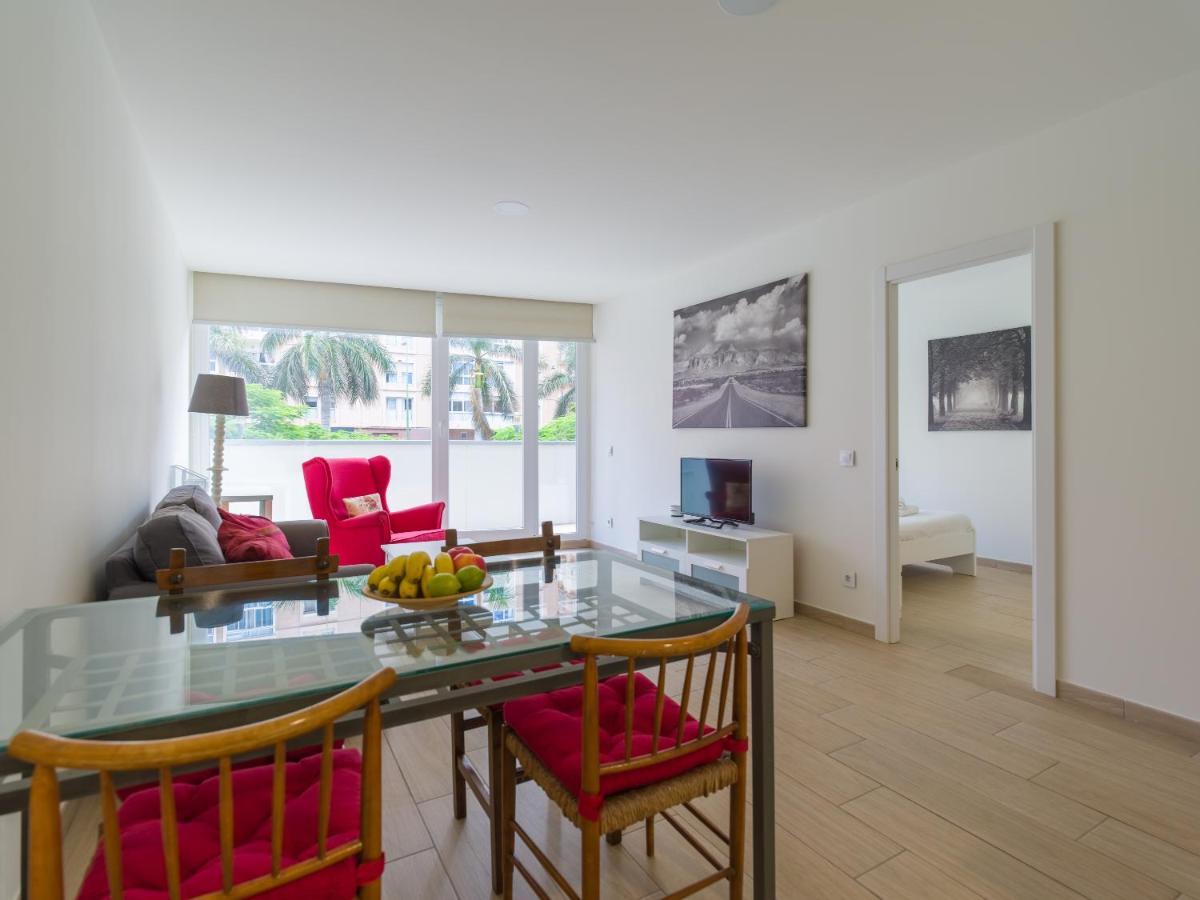 Homeforguest Apartamento Con Terraza Y Parking En Las Canteras Las Palmas de Gran Canaria Eksteriør bilde