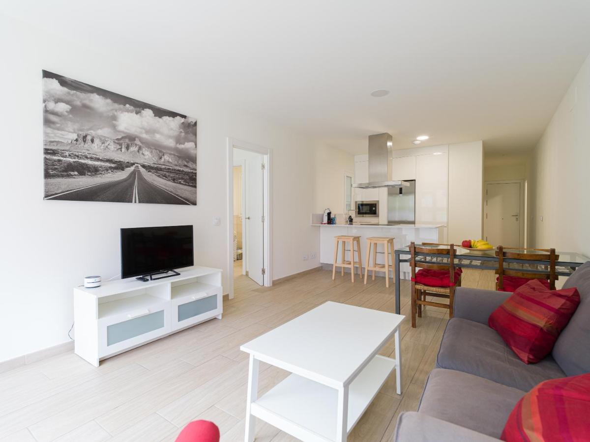Homeforguest Apartamento Con Terraza Y Parking En Las Canteras Las Palmas de Gran Canaria Eksteriør bilde