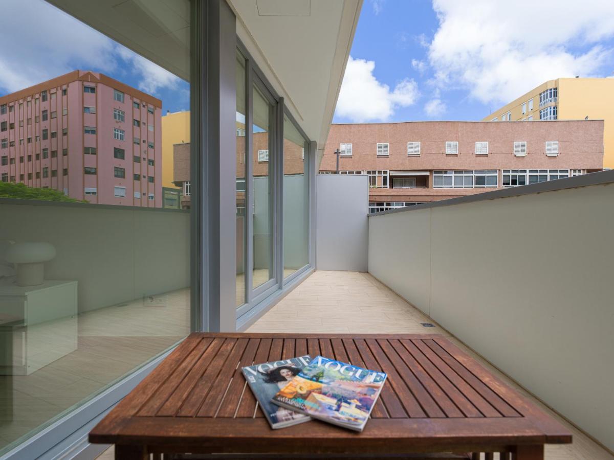 Homeforguest Apartamento Con Terraza Y Parking En Las Canteras Las Palmas de Gran Canaria Eksteriør bilde